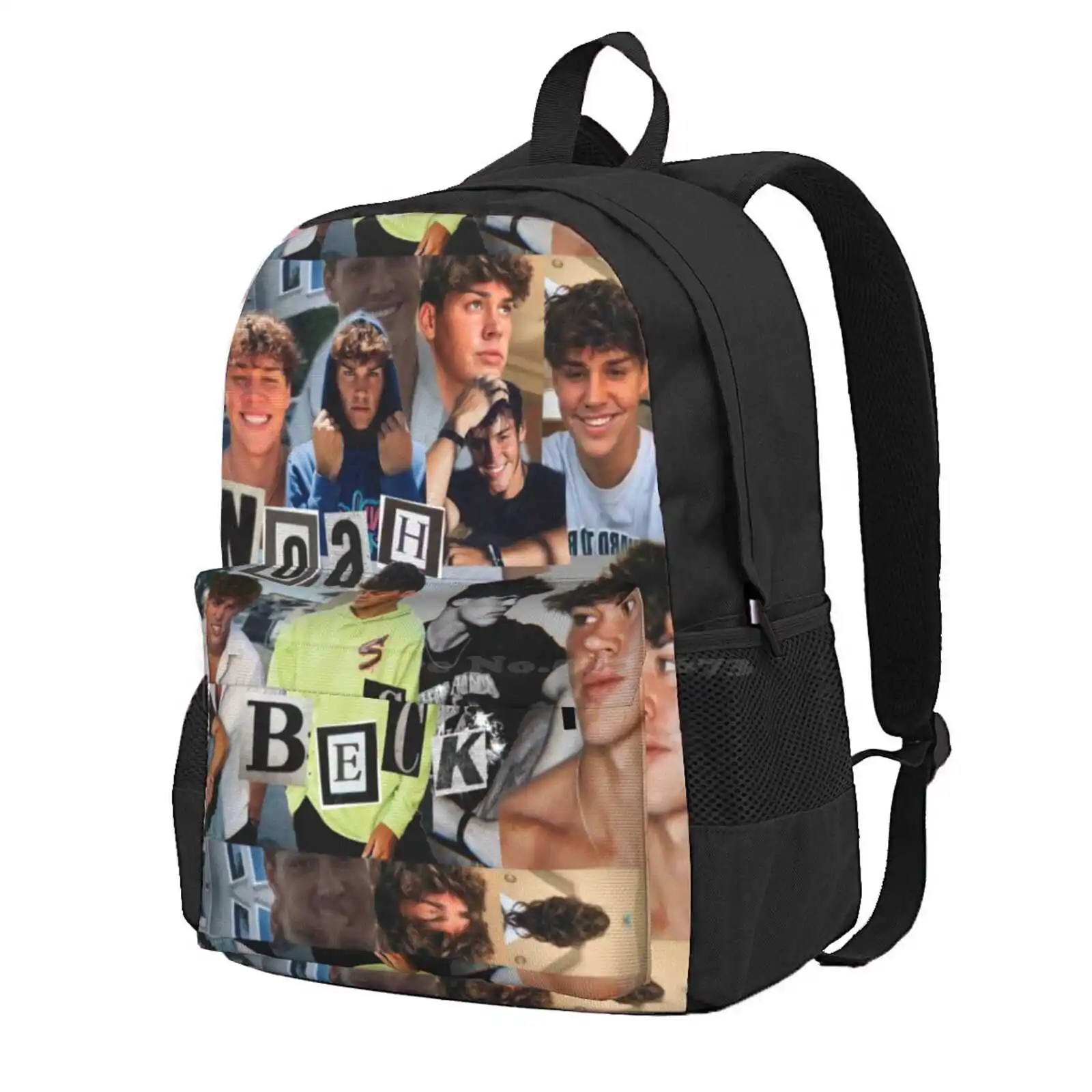 Noah Beck Collage Hot Sale Schoolbag Backpack Fashion Bags Noah Beck Sway House Sway Boys Free Cheap Mean Girls Magazine