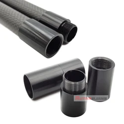 Carbon Fiber Tube Splice Connectors Aluminum Alloy Tube Clamp Hand Rod Connection 10/12/16/18/20/25/30mm