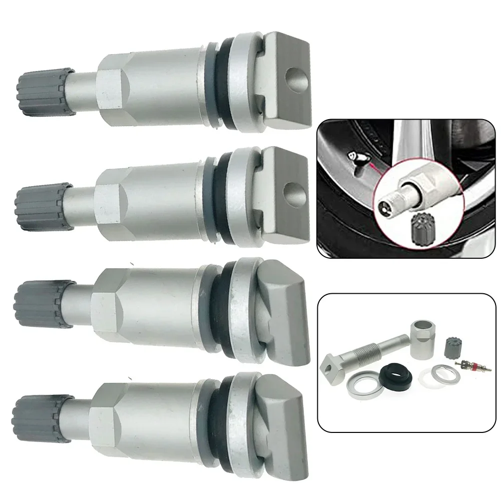 4pcs TPMS Tire Pressure Sensor Valve Stem Repair Kit For BMW 1 2 3 Series X2 X3 For Honda For Chrysler For Dodge For Kia