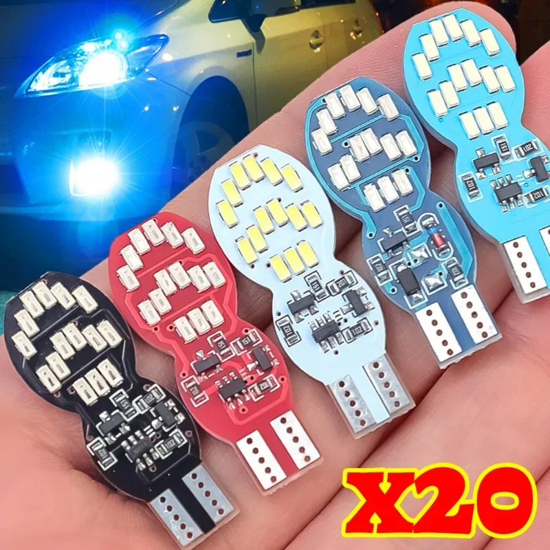 

Мотоциклетная лампа T10, мерцающая, 3014 дюймов, 30SMD