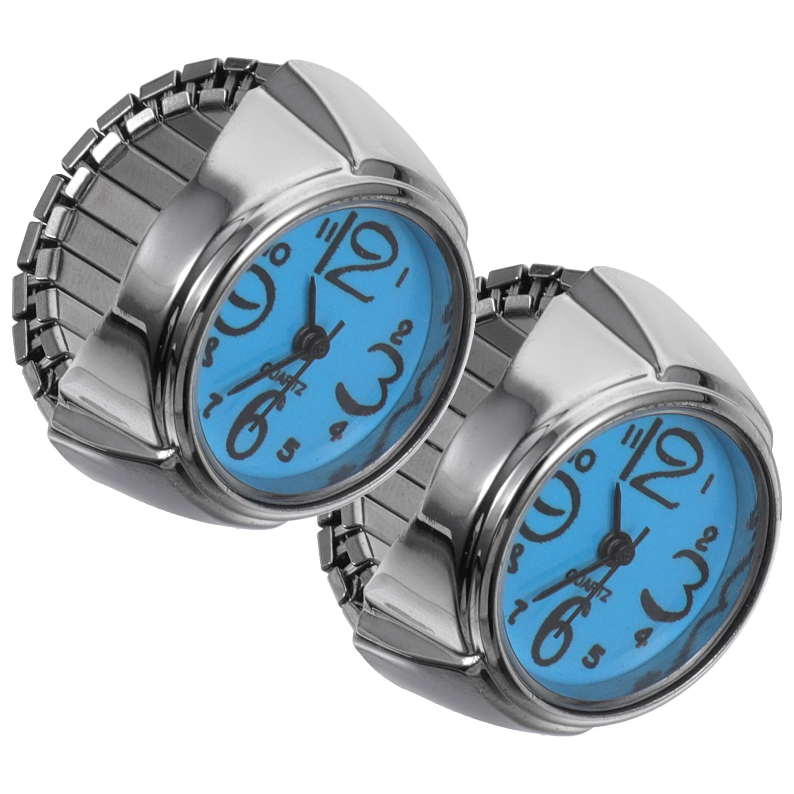 

2 Pcs Couple Ring Watch Women Watches for Wristwatches Digital Fashion Man