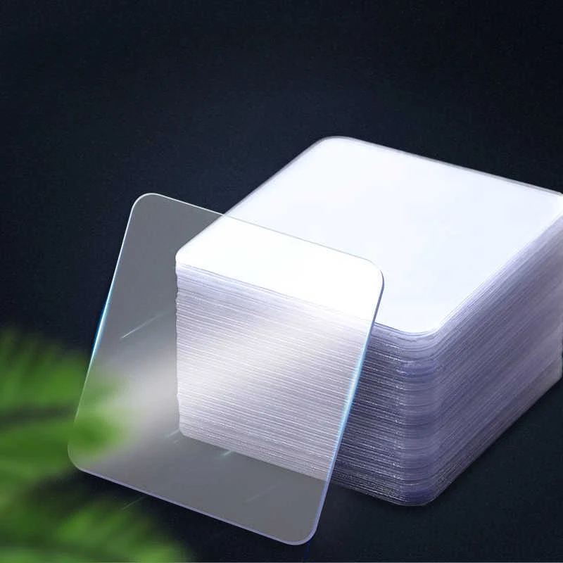 Super Strong Double Sided Adhesive Tape Waterproof Transparent Wall Stickers Patch 6x6cm Home Seamless