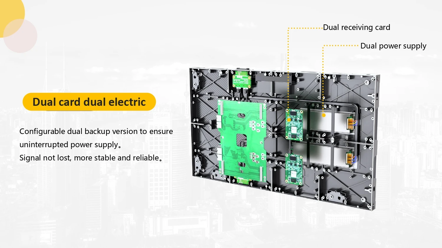 Custom Size COB LED Cabinet Screen P0.78 Wall Mounted 600nits Brightness Full Color Animation Retail Store Education