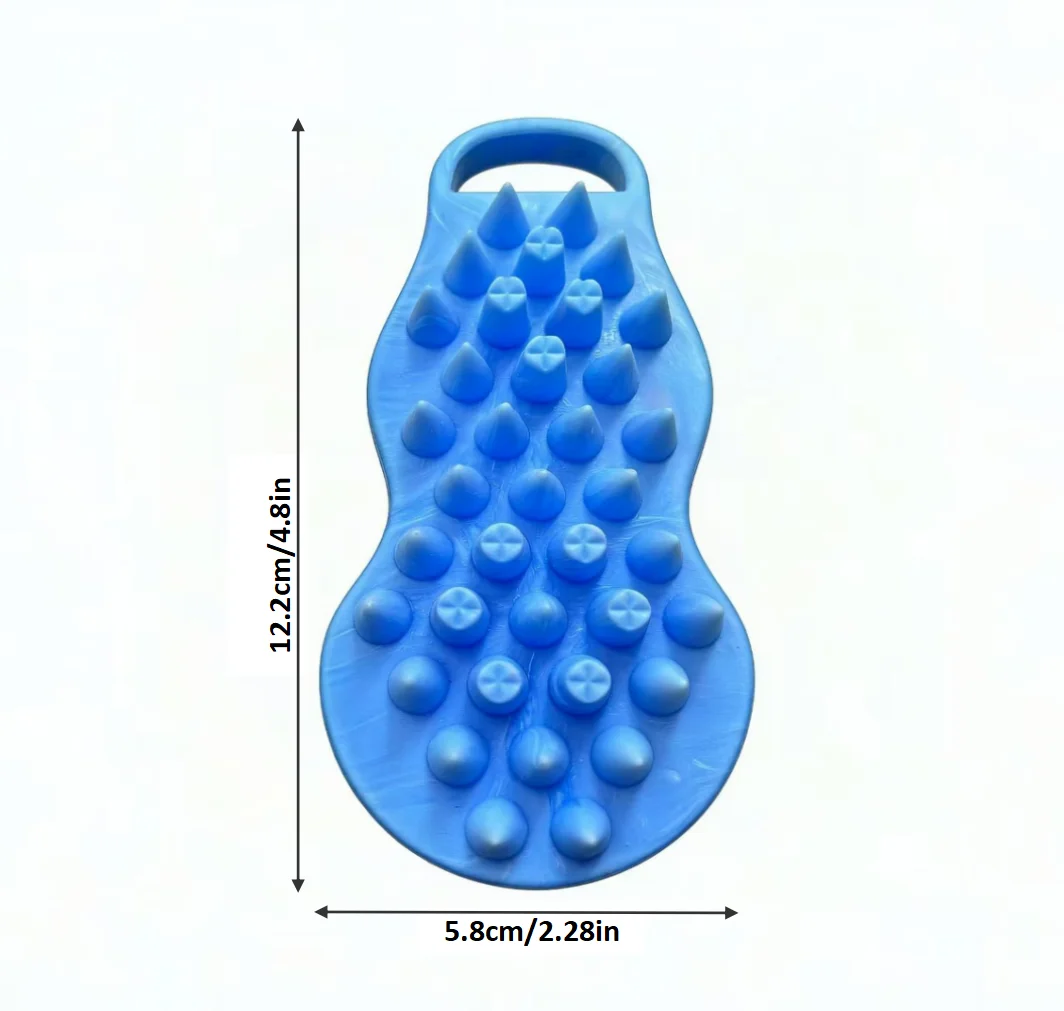 Cross-border best-selling silicone massage shampoo brush high-temperature resistant deep cleaning, essential for daily hair care