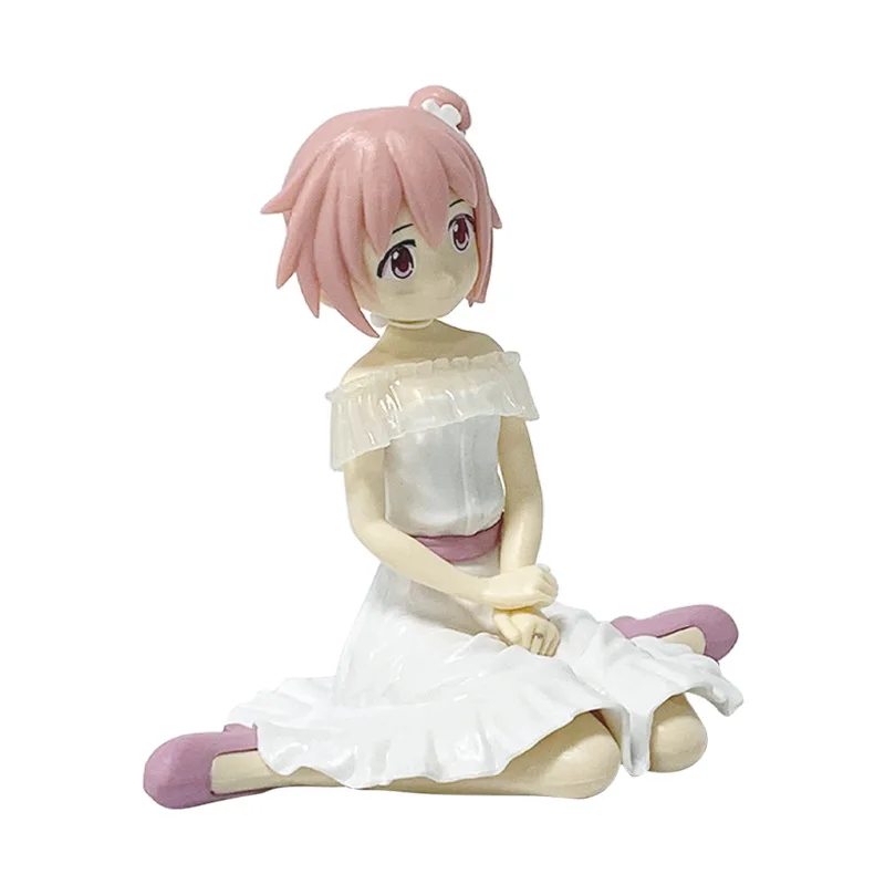 10CM Puella Magi Madoka Magica Kaname Madoka Akemi Homura Anime figurines d'action faites à la main étui de bureau décoration ornement cadeau