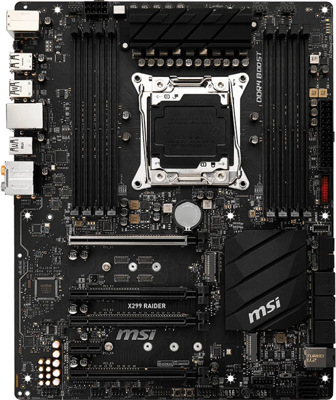 For MSI X299 RAIDER Motherboard LGA2011 DDR4 ATX Mainboard