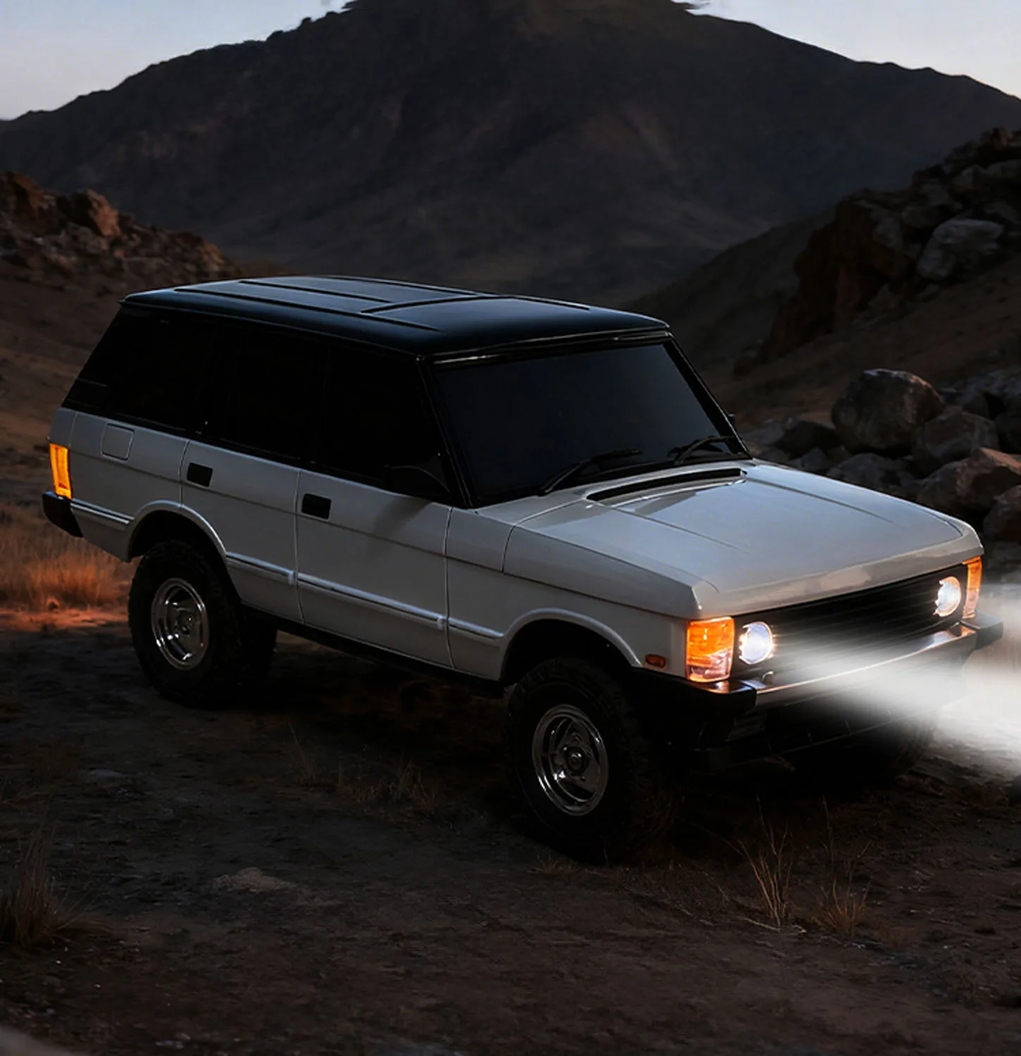 1:18 LDRC LD18401PRO Afstandsbestuurde Rock Crawler Auto 4X4 RC Off-Road Voertuigmodel Borstelloze Motor Metalen Aandrijfassen Verlichting