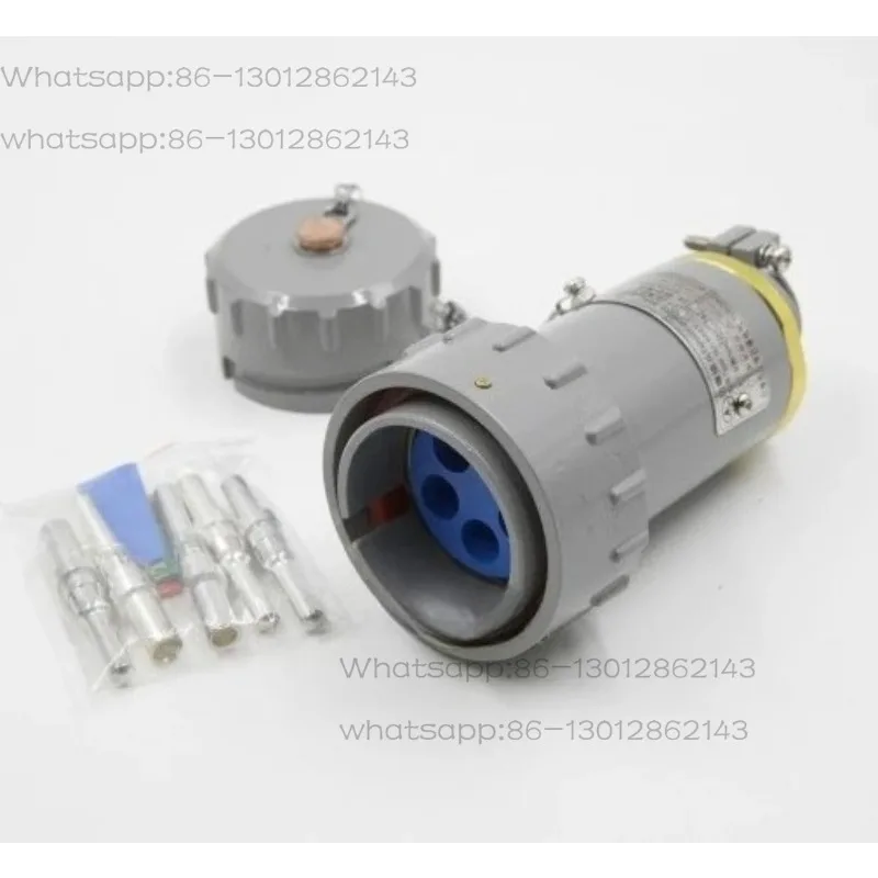 Mobile Explosion-Proof 5Pin 3Phase Power Connector YT-5K Plug YZ-5K Socket Non-Spark IP65 15A To 100A Mine Chemical Use