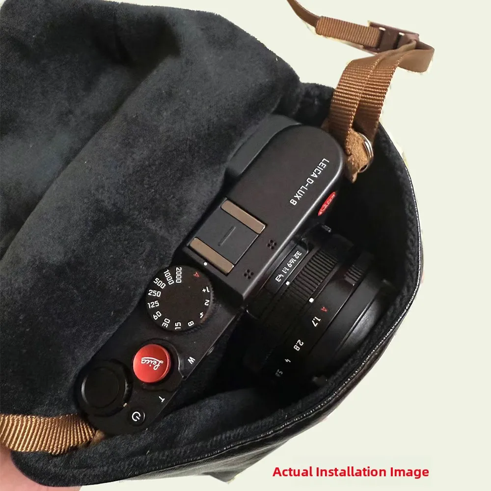 Portable Camera Bag Protective Inner  Case for Leica DLUX8 D7 D8 D6 D5 DLUX7 GGL Brand Simple Fashion Handbag Korean Style