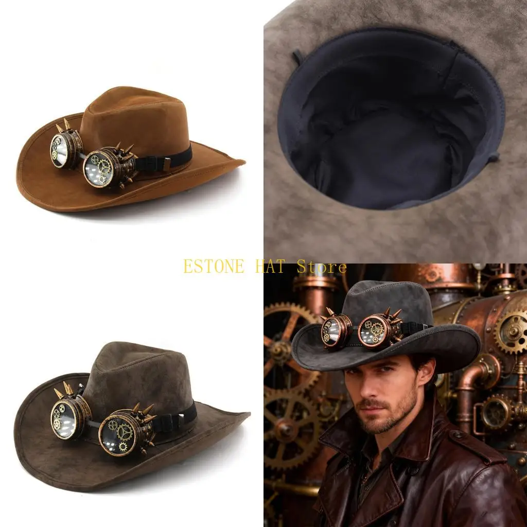 49mf-fashion-sueded-western-hat-punk-roll-brims-fedoras-hat-for-concerts-beach-vacation-holiday-gathering-photography-accessory