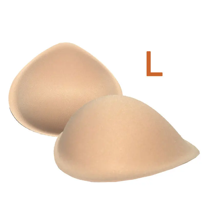 1 Pair Realistic Strap Sponge Breast Forms Fake Boobs Enhancer Bra Padding Inserts For Swimsuits Crossdresser  Cosplay