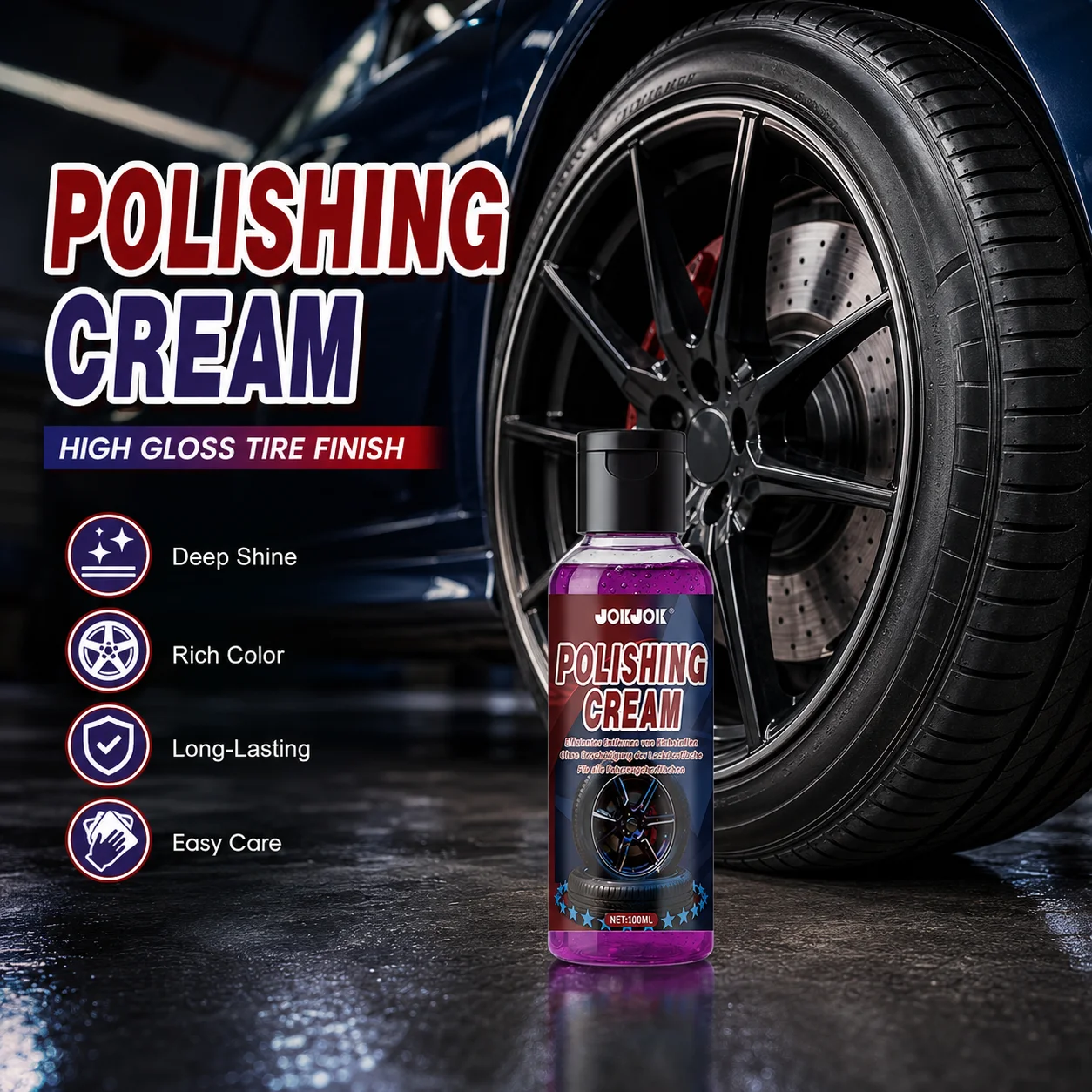 สเปรย์เคลือบเงายางรถยนต์, น้ำย - Tire Shine Spray Sealant บทวิจารณ์และราคา