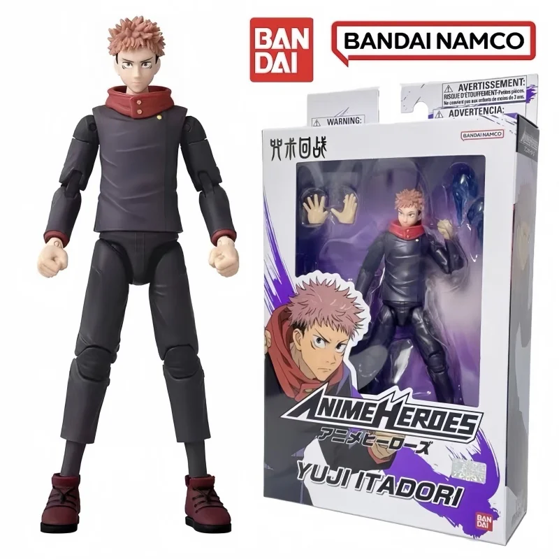 Bandai Jujutsu Kaisen Action Figure Fushiguro Megumi Itadori Yuji Ryomen Sukuna Replaceable Hands Figure Model Ornament Toy Gift