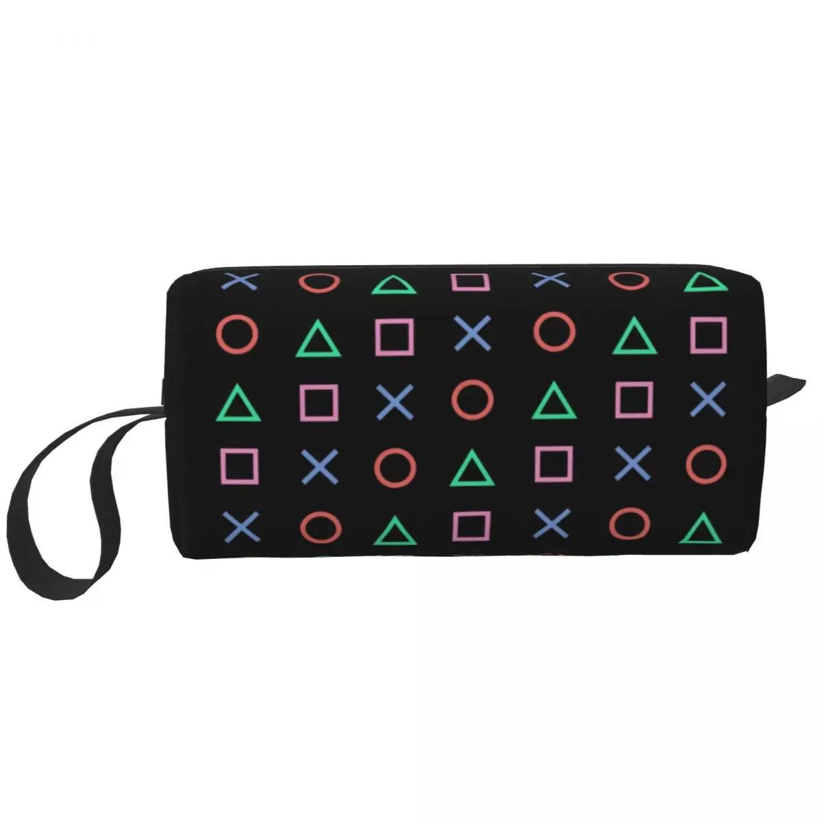 Custom Classic Gamer Gaming Controller Cosmetic Bag Cute Large Capacity Video Game Lover Makeup Case Storage Toiletry Bags