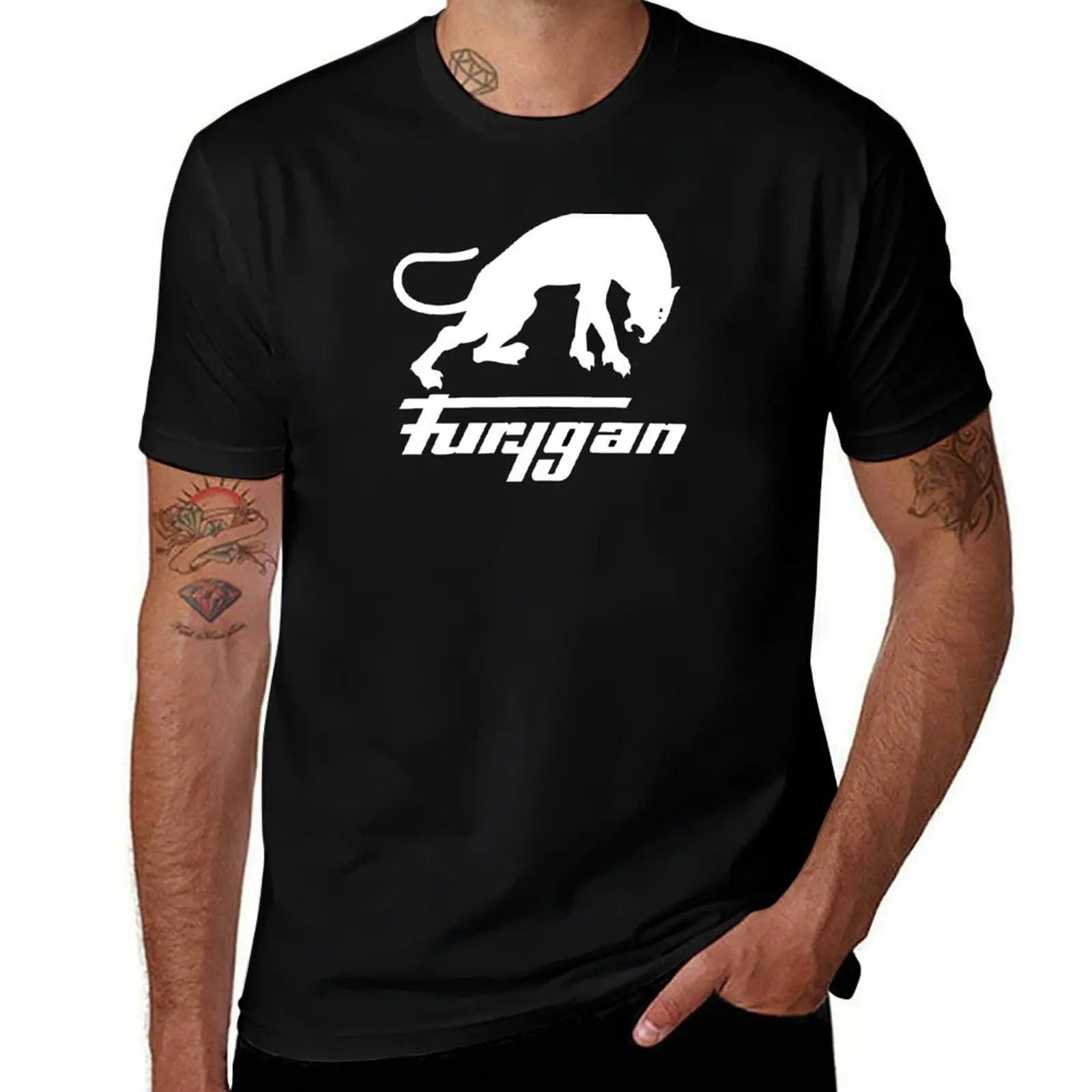 Furygan Racing Shirt, Sticker, Decal, Mask T-Shirt Fashion Pattern Printed Tee Shirt