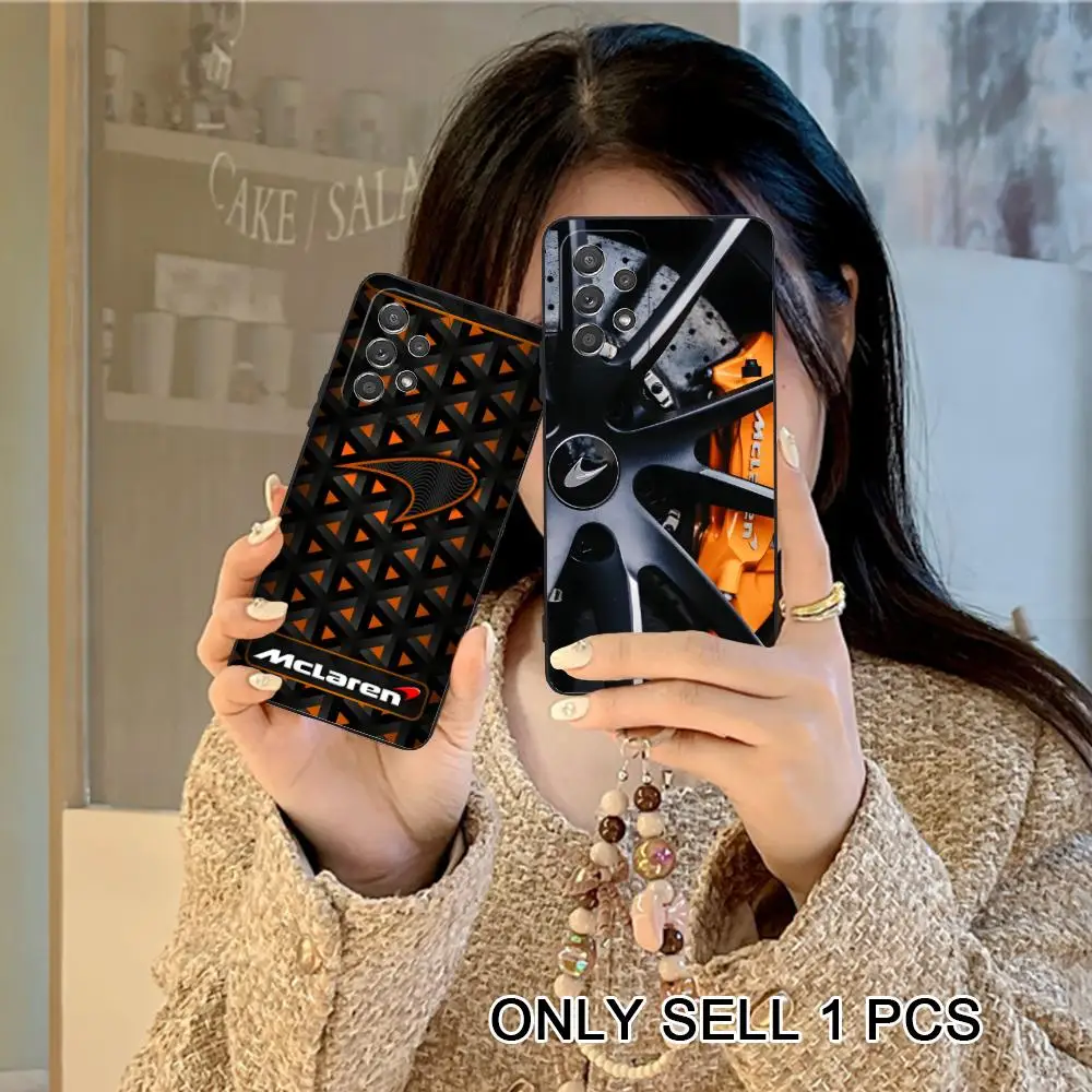 Car M-Mclaren-S Phone Case for Samsung Galaxy A26 25 24 23 22 21 17 16 15 14 13 12 11 5G Soft TPU Shockproof Cover