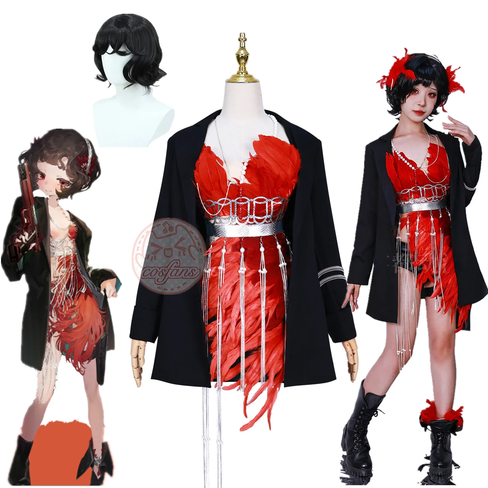 Schneider Cosplay Costume Game Reverse 1999 Schneider Dress Wig Halloween Party Game Cosplay Outfits for Women Anime Suits