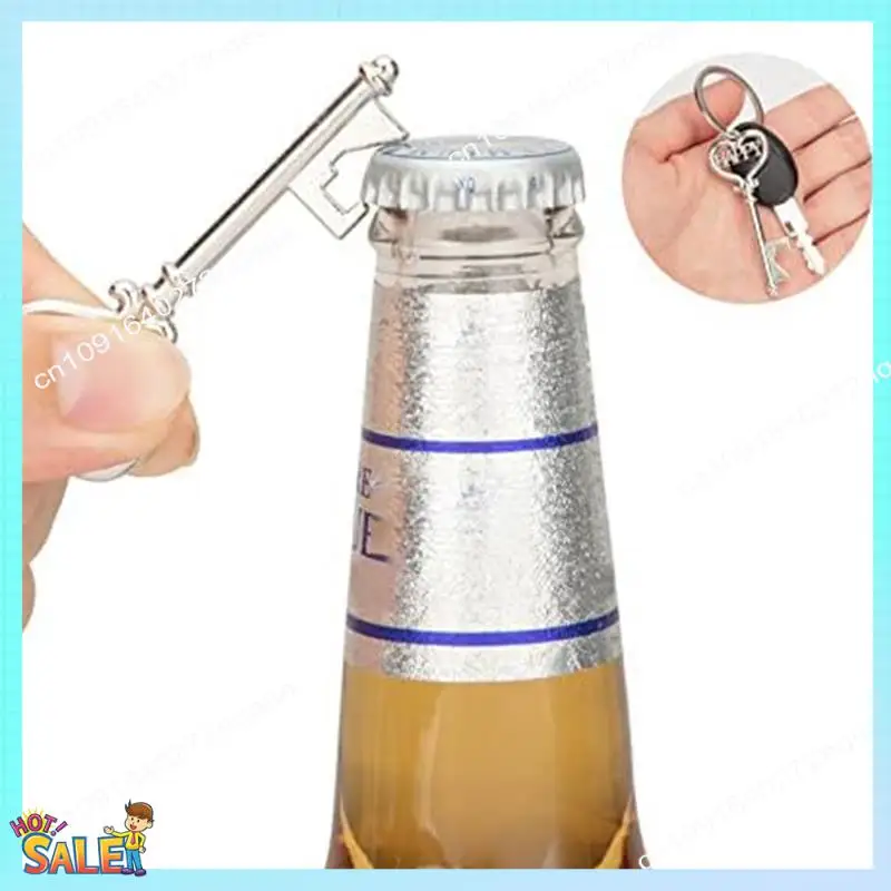 

N08R 24 Pieces Key Bottle Opener And 24 Pieces Wine Cork Set Wedding Table Decoration