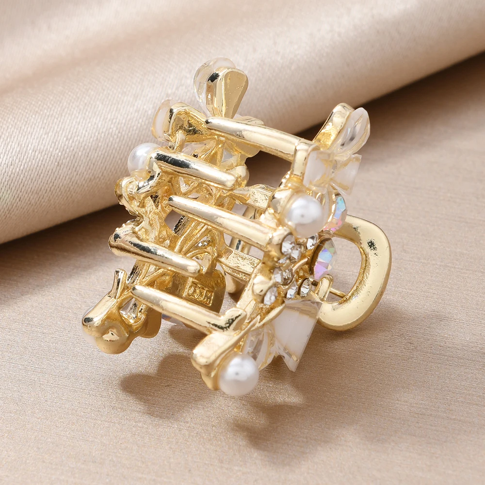 Elegant butterfly hairpins, simple and popular flower claw-shaped clips, flower & butterfly hairpins, women's accessories