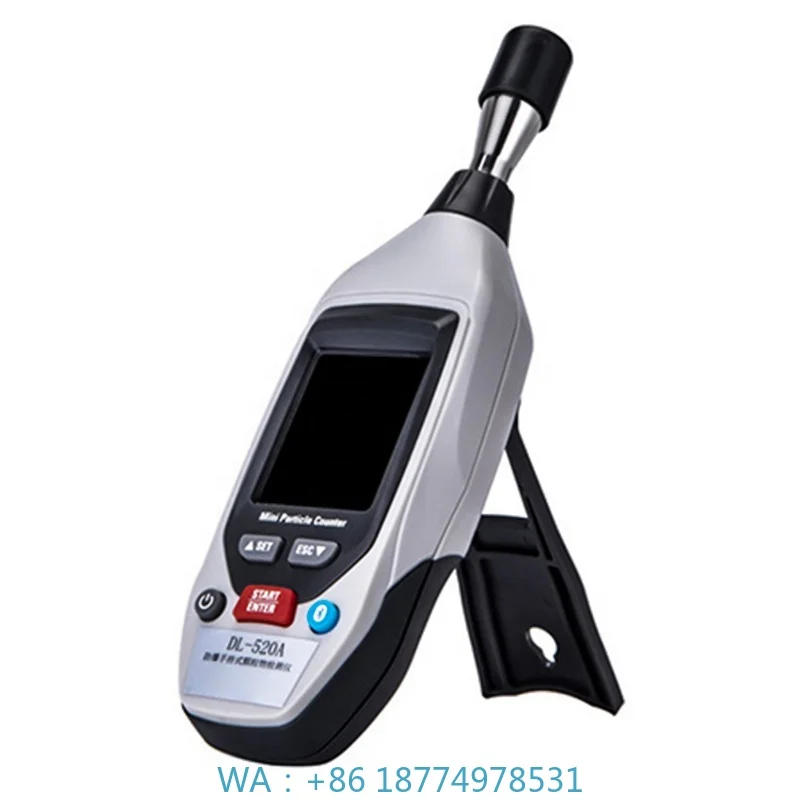 DL-520A  Dust Particle Detector Portable Industrial Dust  PM Particle Tester for Chemical Plant Dust Workshop
