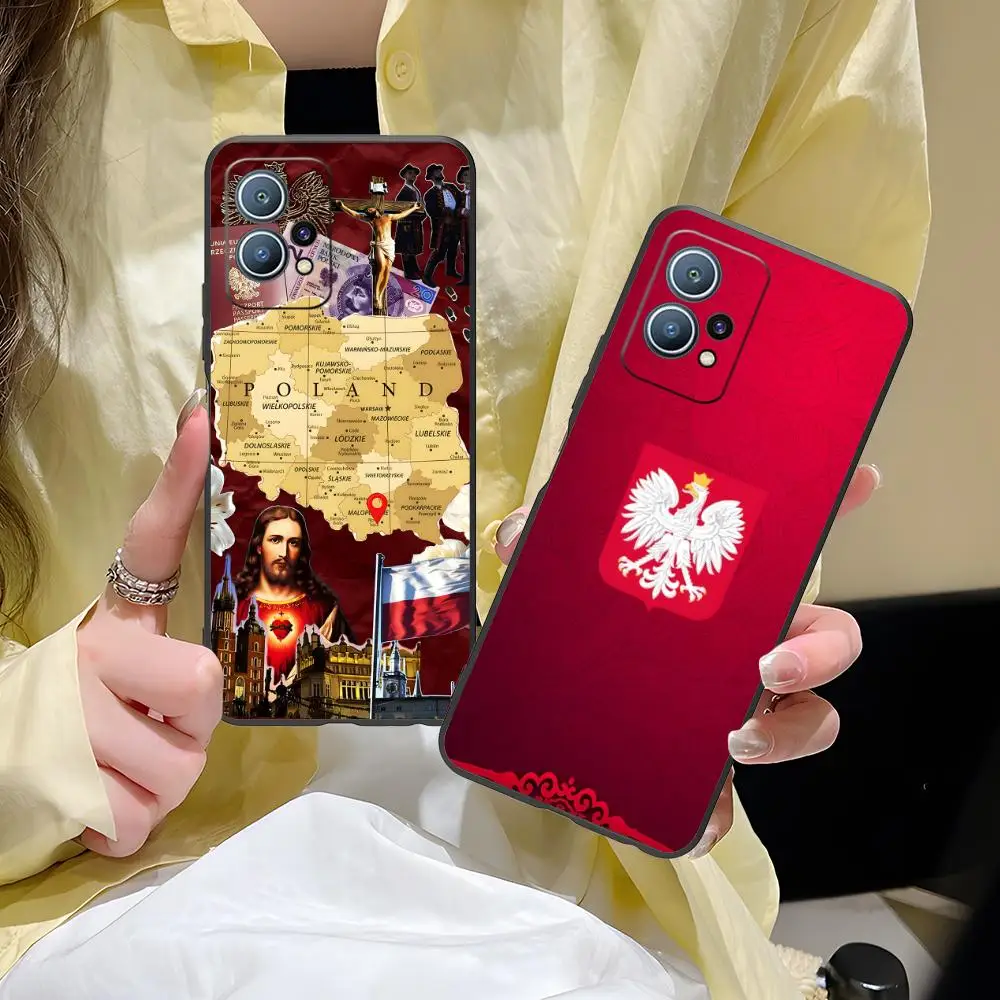 

Чехол для мобильного телефона с флагом Польши для Huawei P60 P50 P40 P30 P20 P10 P9 P8 Pro Lite Plus с цветным принтом, роскошный чехол