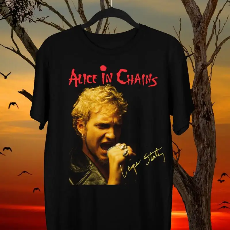 Alice In Chains Band Layne Staley Black All Size S 5Xl T Shirt
