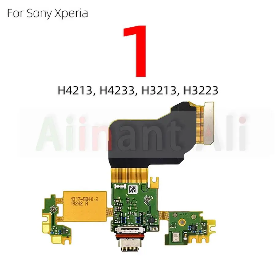 AiinAnt USB Dock Charging Connector Port Charger Flex Cable For Sony Xperia 1 5 10 I II III 2 3 Plus Compact Premium