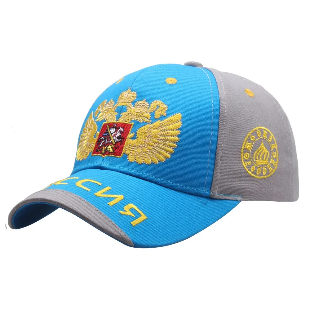 Gorra de béisbol con visera para hombre y mujer, gorro informal de doble cabeza con diseño de águila, estilo Hip Hop