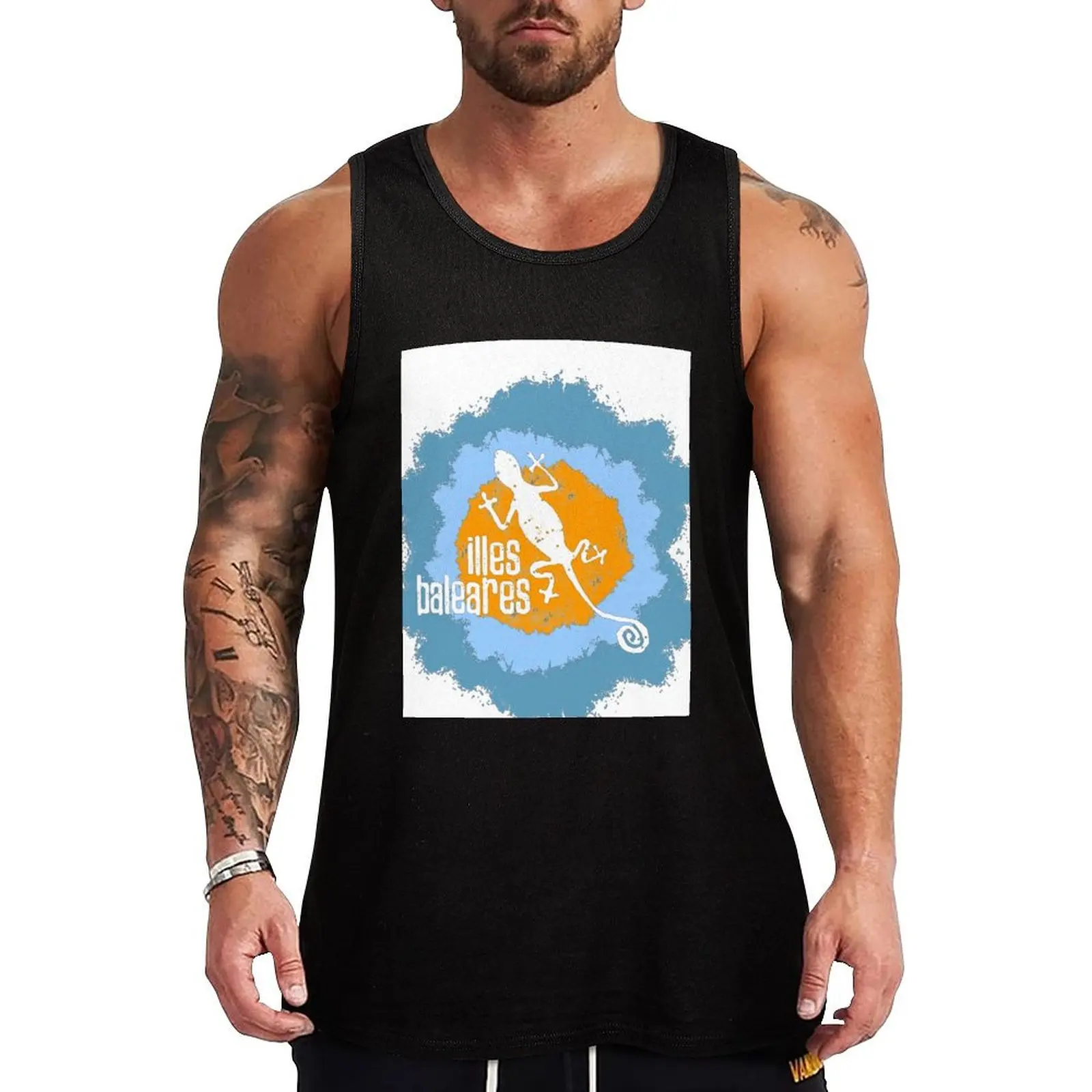 

Illes Baleares Tank Top Heavy Duty Tank Top Work Outdoor Sleeveless Shirt