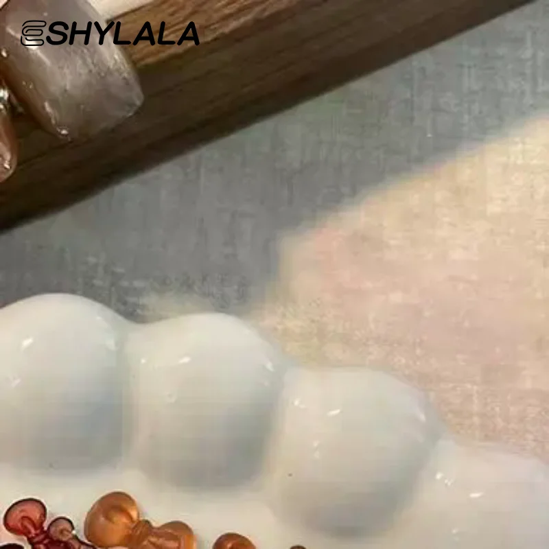 50個入り 冬のリボン 3Dネイルアートアクセサリー 可愛い蝶ネクタイネイルデコレーション DIYレジンネイルチャームミックスパーツ