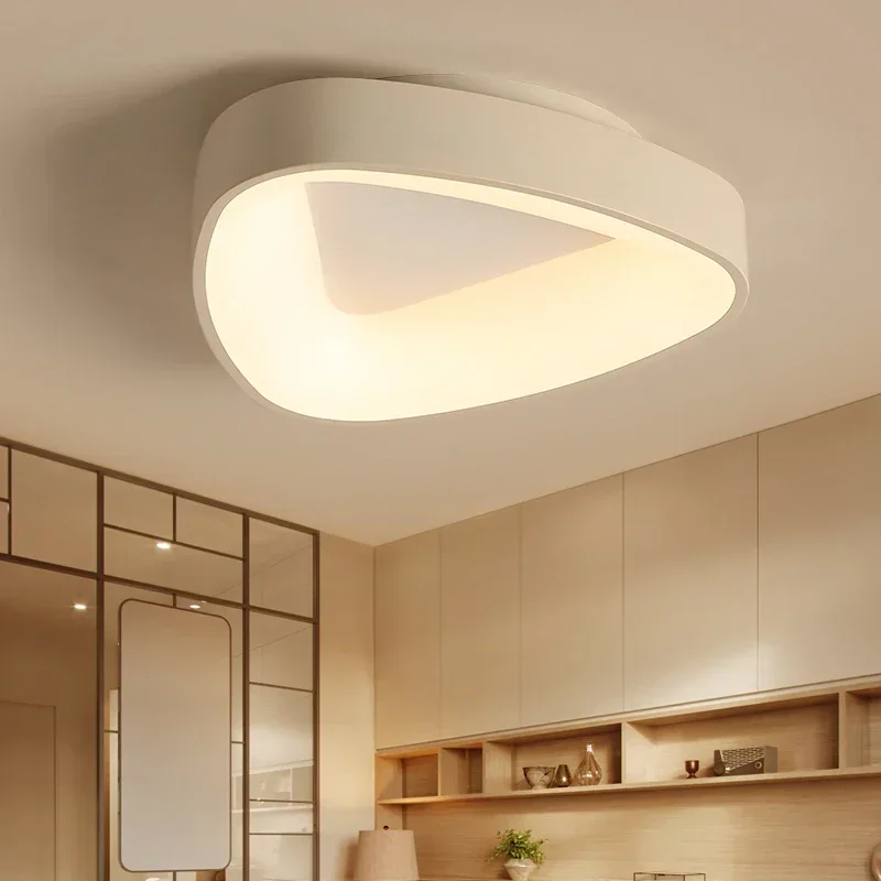 Modern Led Ceiling Light Lustre For Bedroom Dining Child's room Kitchen Clubs Triangle Ceiling Lamp