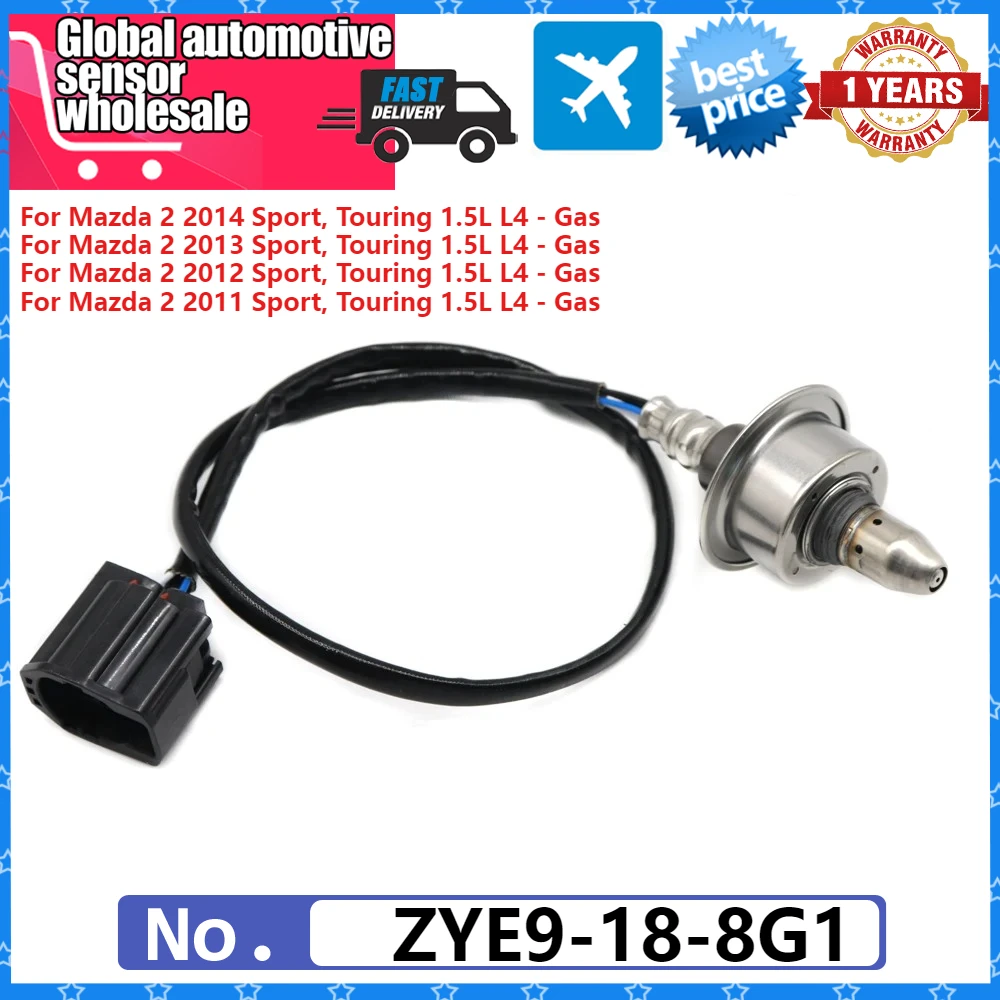 

Air Fuel Ratio Sensor Oxygen O2 Lambda Sensor ZYE9-18-8G1 Upstream Front For Mazda 2 1.5L L4 2011-2014 234-9103 ZYE9188G1