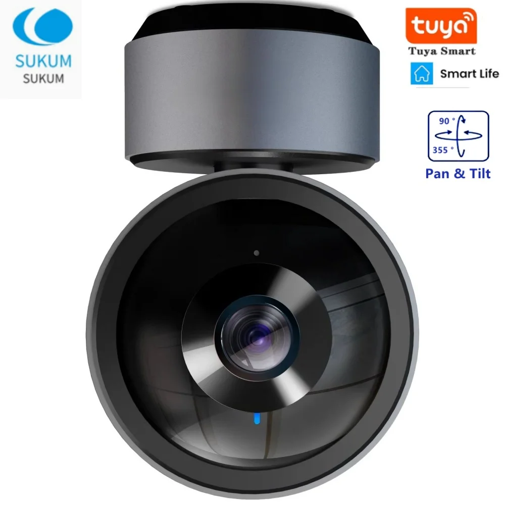 

Tuya Smart WiFi 2MP IP Camera 1080P Automatic Tracking Indoor Surveillance Security Camera Baby Monitor