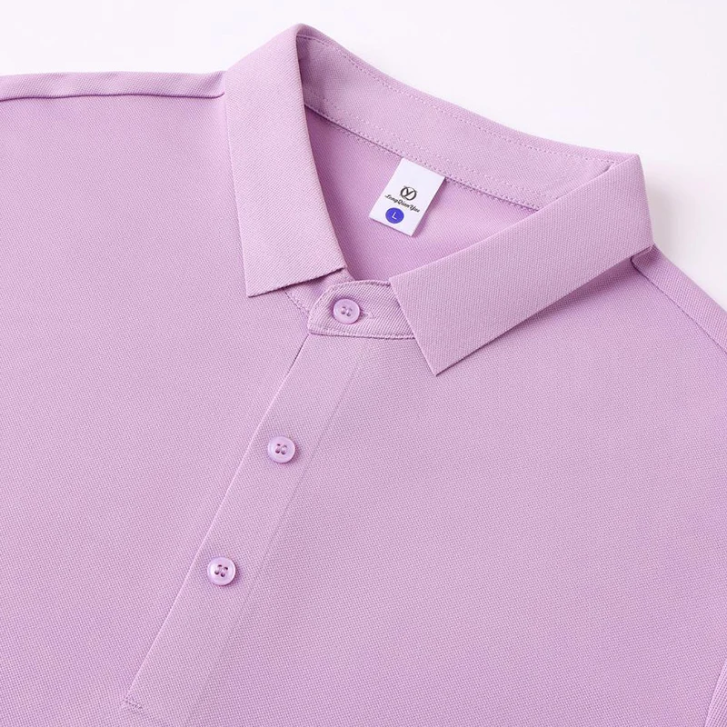 Polo premium sin costuras con logotipo personalizado: antibacteriano 7A, logotipo personalizado (1 pieza mínima), corte ajustado y elegante LS-3339