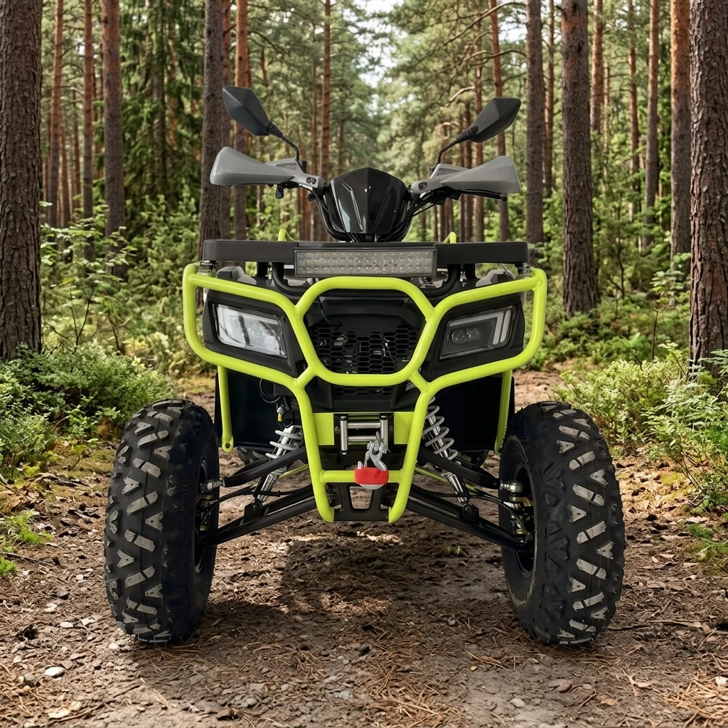 200cc Automatic 4 Stroke 1 Cylinder Air-Cooled ATV 4 Wheeler with Chain Drive Transmission System