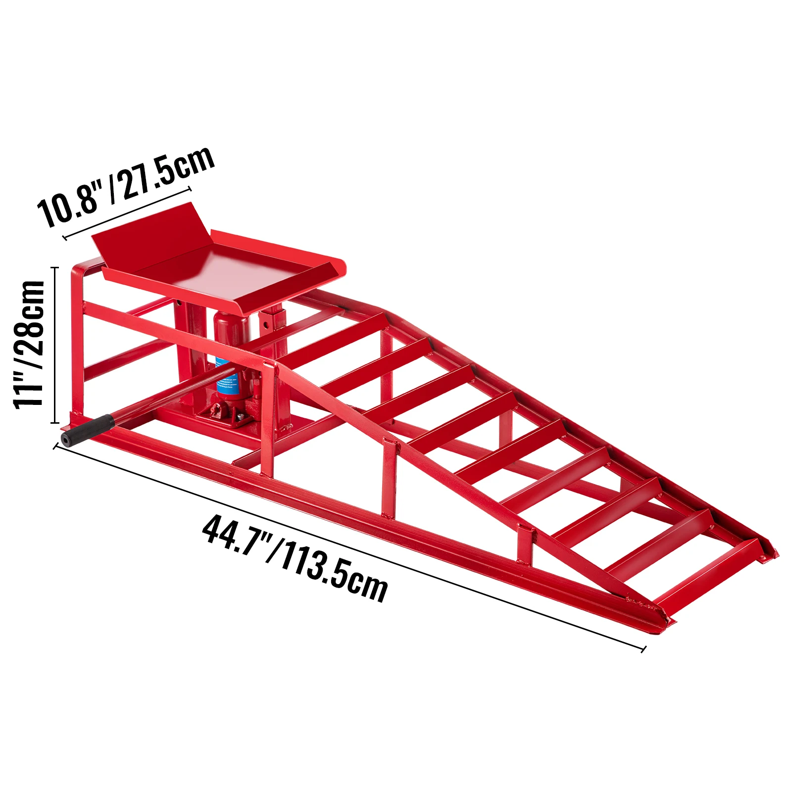 VEVOR 5500/11000Lbs Dọc Thủy Lực Xe Đoạn Đường Nét Với Thủy Lực Nâng Đỡ Jack Tự Động Xe Tải Phục Vụ Cho Xe Leo Núi