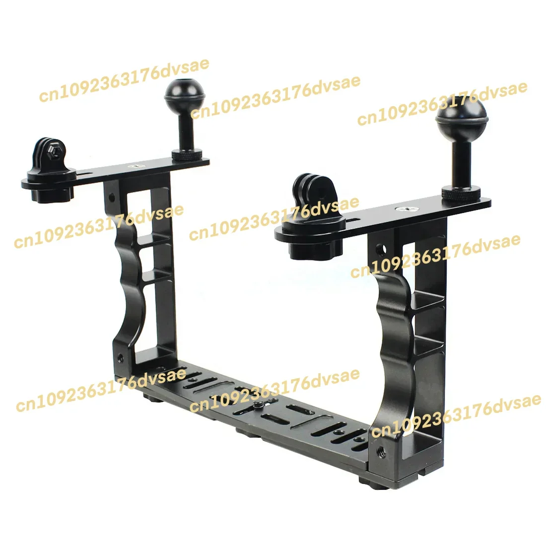 새로운 타케노켄 수중 핸들 트레이 카메라 다이빙 스태빌라이저 플로팅 암 듀얼 핸드헬드 홀더 브래킷 (플래시 라이트 사진 촬영용)