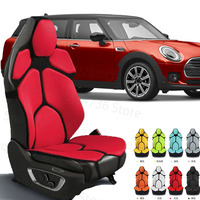 FOR MINI CLUBMAN R55 R56 F54 R60 R59 Cushion Car Seat Chair Back Mesh Lumbar Back Brace  Massage Back Pad Support Home Office