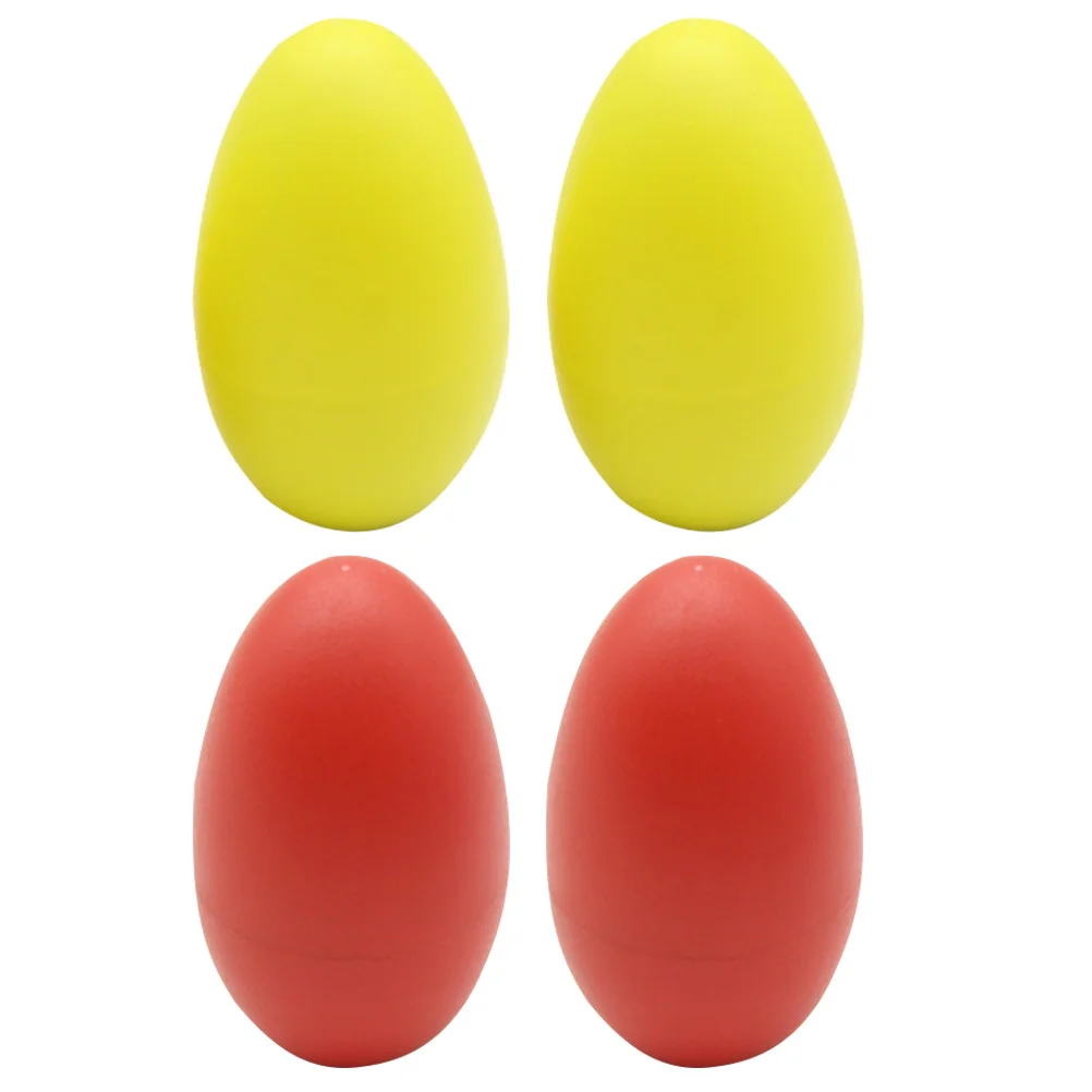 

4 Pcs Djembe Sand Eggs Shakers Musical Instruments Percussion Interesting Kids Iron for Child