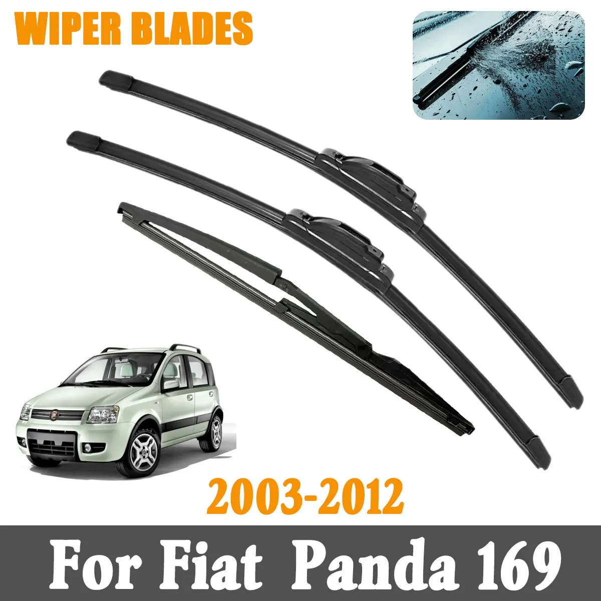 3PCS Front Rear Wip…