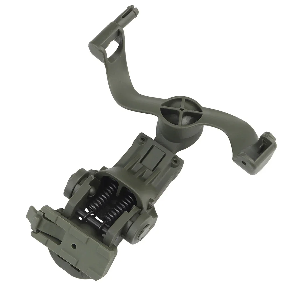 Multi-angle Rotation Helmet Rail Adapter For Tactical Headset Fit OPS Core ARC And Team Wendy M-LOK Rail Shooting Bracket Kit