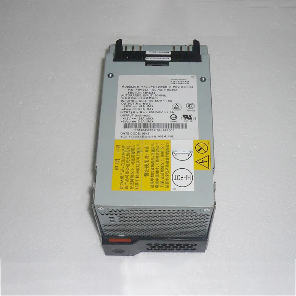 DPS-1200DB A 1200W 74P4354 74P4353 X440 X445 Server Power Supply