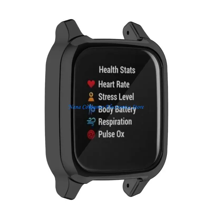 G7NE Anti-Scratch Watch Case Screen Protector Bumper Cover Shell Protective Frame Shell per Venu SQ/SQ2/SQ Music/SQ2 Music