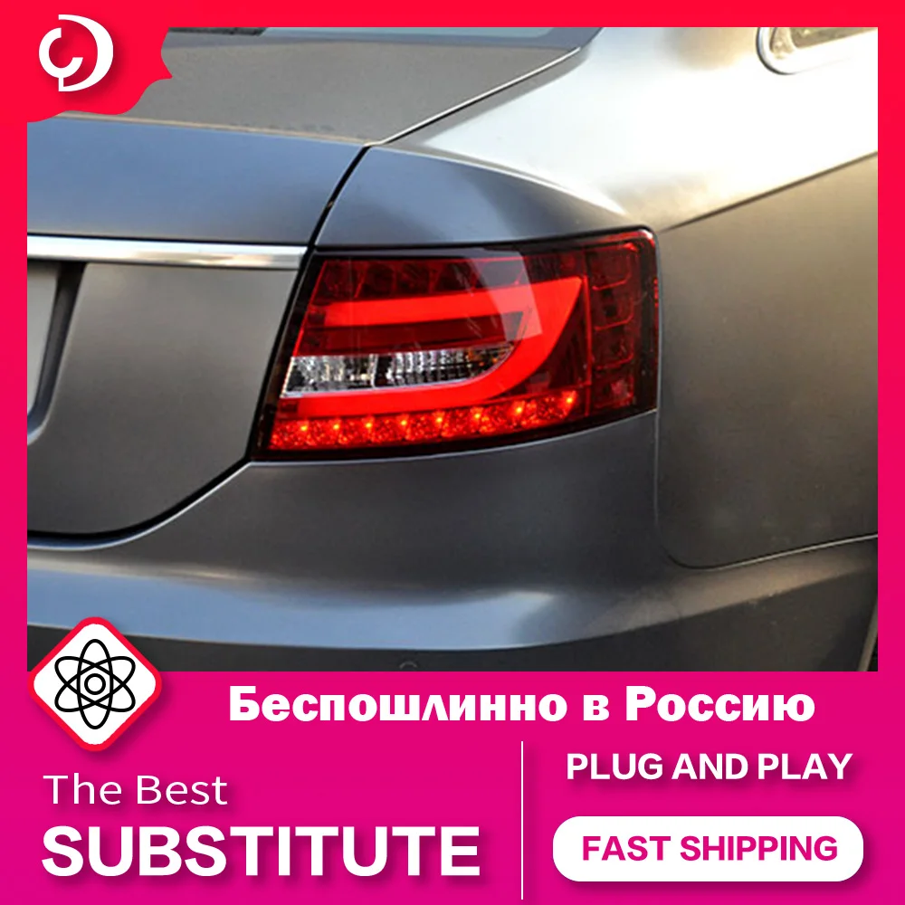 

AKD Car Styling Taillights for A6 Tail Lights 2005-2008 LED Tail Light DRL Tail Lamp Turn Signal Rear Reverse Brake