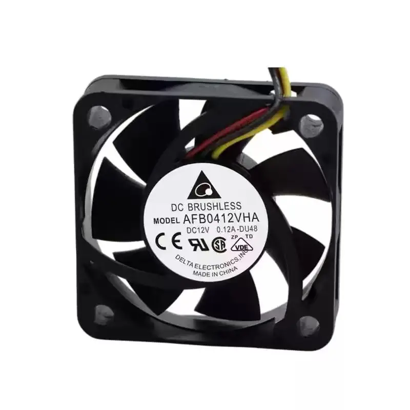 Original For Delta AFB0412VHA 12V 0.12A 4010 40mm 3Pin Dual Ball Bearing Ultra Quiet 3D Printer Switch Mini PC Micro Cooling Fan