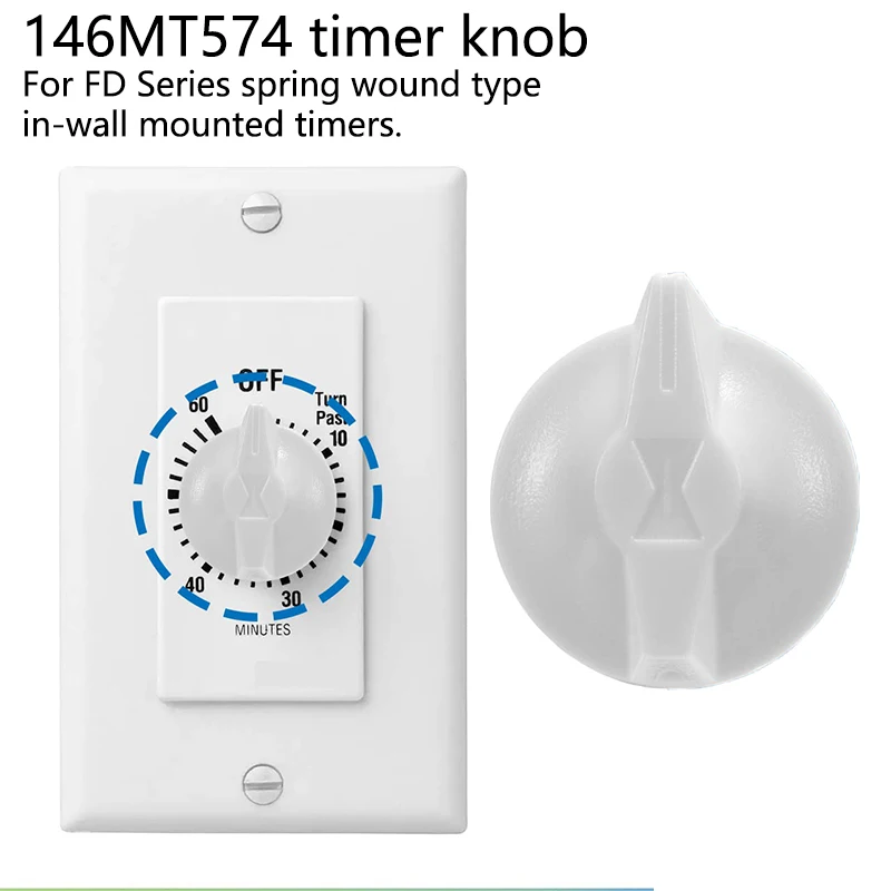 Timer Switch Knob FD Series Spring Wrap Timer Bathroom Fan Motor Heater