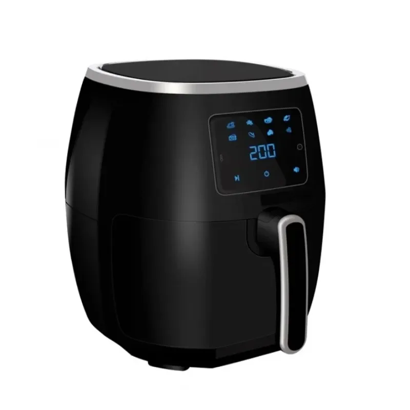 1700W 5.5L Air Fryer Electric Deep Fryer with Frying, Braising, Heating, Baking & Thawing Functions