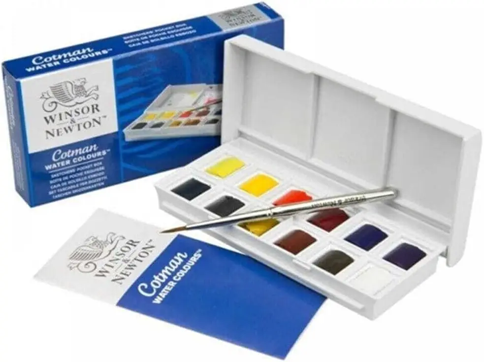 

Cotman Water Colour Sketchers' Pocket Box 1 pcs sku# 1841676MA