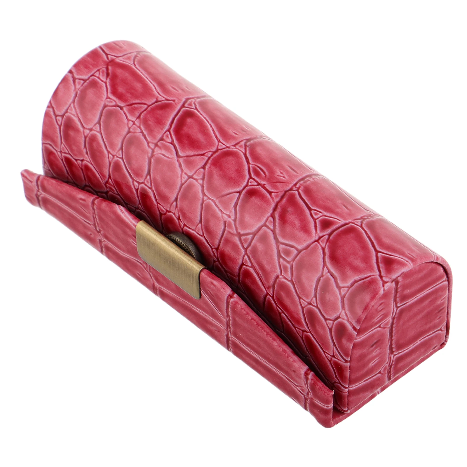 

Lipstick Box Case Portable Lipstick Holder for Women PU Cover Organizer with Mirror Travel Makeup Storage Bag Protective Case