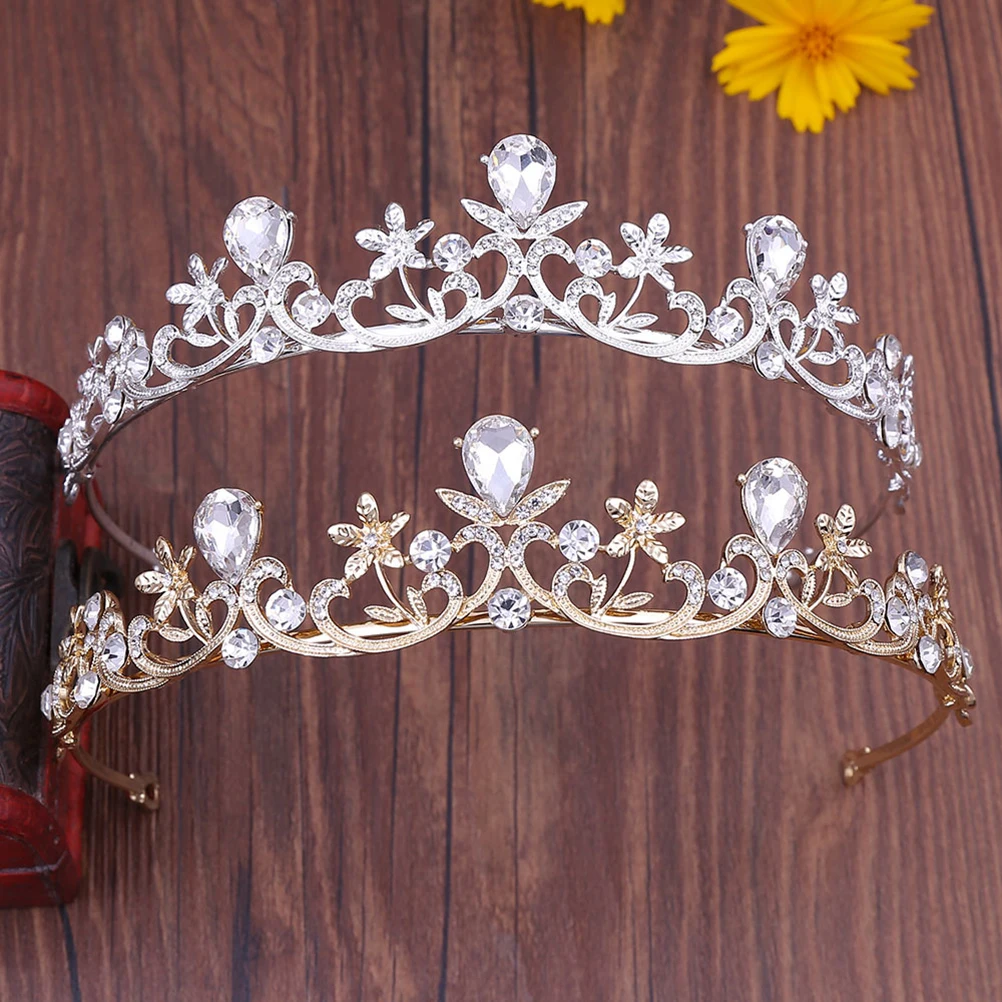 

Wedding Children's Headgear Bride Headdress Tiaras and Crowns for Women Hair Band Miss